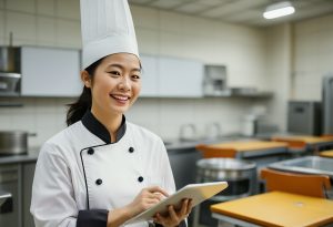 school kitchen job